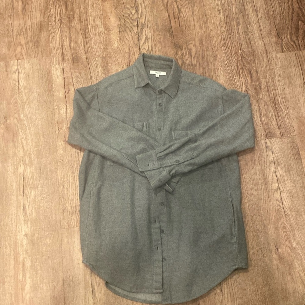 Madewell button down flannel